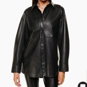 Aritzia Pelli Shirt Jacket